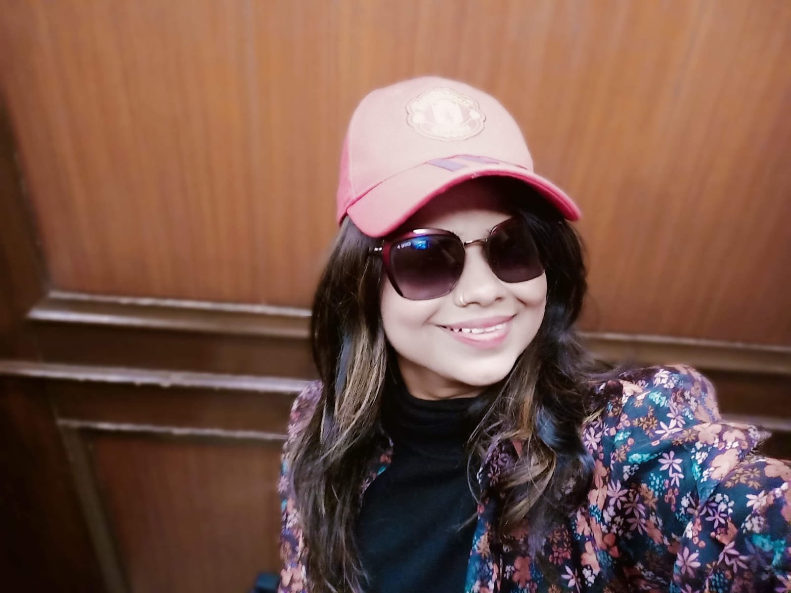 Ritu Jharia Smiling Selfie